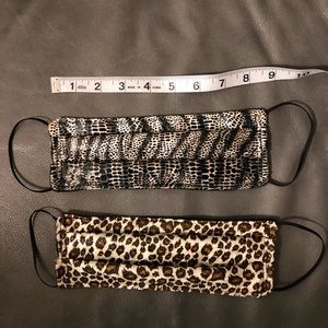 Facemask 3 ply, 2 for $12